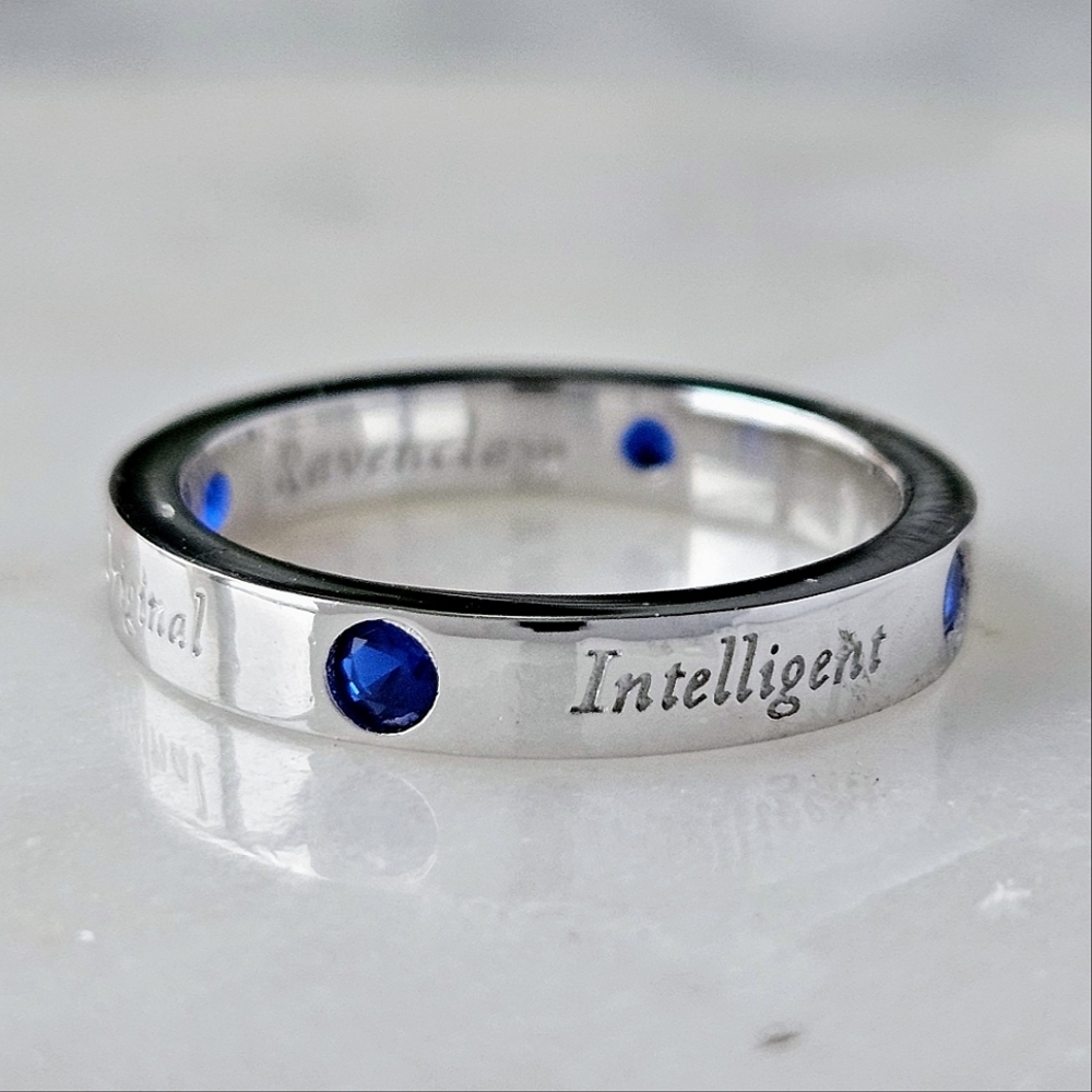 Harry Potter Hogwarts Pride Ravenclaw ring, 925 Sterling Silver